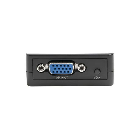 StarTech.com 1080p VGA to RCA and S-Video Converter - USB Powered - Video interface converter - VGA  /  S-Video  /  composite video - HD-15 (VGA) female to 4 pin mini-DIN, RCA female - black - active - 1