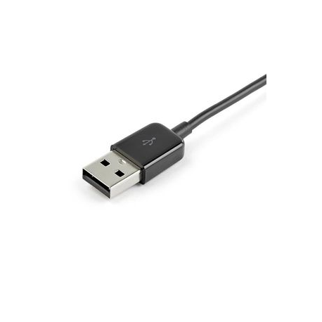 StarTech.com 6ft (2m) HDMI to Mini DisplayPort Cable 4K 30Hz, Active HDMI to mDP Adapter Converter Cable with Audio, USB Powered, Mac & Windows, HDMI Male to mDP Male Video Adapter Cable - HDMI to mDP Converter (HD2MDPMM2M) - Video  /  audio cable - HDMI, USB (power only) male to Mini DisplayPort male - 2 m - black - 4K support - 2