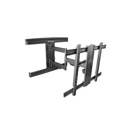 StarTech.com TV Wall Mount for up to 80 inch (110lb) VESA Mount Displays, Low Profile Full Motion Universal TV Wall Mount Bracket, Heavy Duty Adjustable Tilt / Swivel Articulating Arm - Cable Management (FPWARTS1) - Bracket - for TV (full-motion adjustable arm) - steel - screen size: 37"-80" - mounting interface: VESA - wall-mountable - 0
