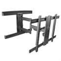 StarTech.com TV Wall Mount for up to 80 inch (110lb) VESA Mount Displays, Low Profile Full Motion Universal TV Wall Mount Bracket, Heavy Duty Adjustable Tilt / Swivel Articulating Arm - Cable Management (FPWARTS1) - Bracket - for TV (full-motion adjustable arm) - steel - screen size: 37"-80" - mounting interface: VESA - wall-mountable