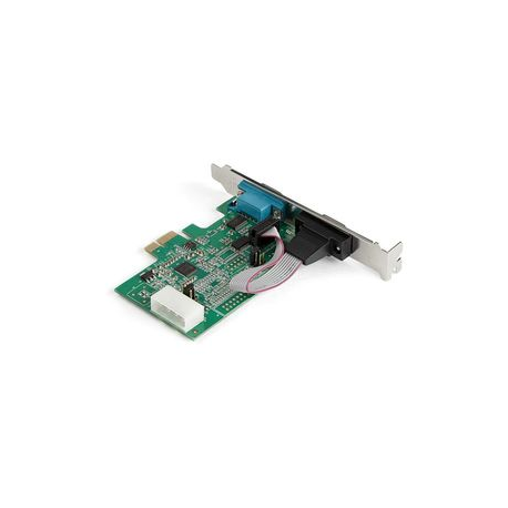 StarTech.com 2-port PCI Express RS232 Serial Adapter Card, PCIe RS232 Serial Host Controller Card, PCIe to Dual Serial DB9 COM Port Card, 16950 UART, Expansion Card, Windows, macOS, Linux - Full/Low-Profile (PEX2S953) - Serial adapter - PCIe - RS-232 x 2 - 1