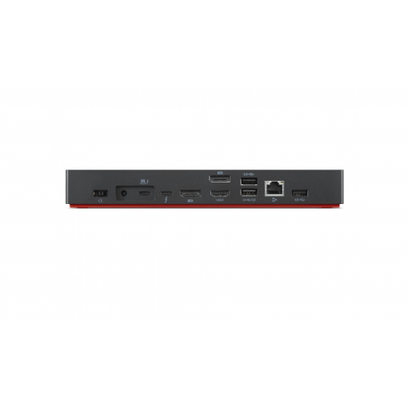 Lenovo ThinkPad Universal Thunderbolt 4 Dock - Docking station - Thunderbolt 4 - HDMI, 2 x DP - GigE - 135 Watt - Europe - 6