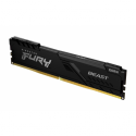 Kingston FURY Beast - DDR4 - module - 16 GB - DIMM 288-pin - 3600 MHz / PC4-28800 - CL18 - 1.35 V - unbuffered - non-ECC - black