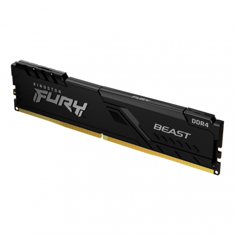 Kingston FURY Beast - DDR4 - module - 16 GB - DIMM 288-pin - 3200 MHz / PC4-25600 - CL16 - 1.35 V - unbuffered - non-ECC - black - 8