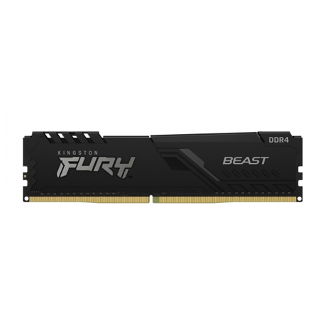 Kingston FURY Beast - DDR4 - module - 16 GB - DIMM 288-pin - 3200 MHz / PC4-25600 - CL16 - 1.35 V - unbuffered - non-ECC - black - 2
