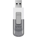 Lexar JumpDrive V100 - USB flash drive - 32 GB - USB 3.0 - grey