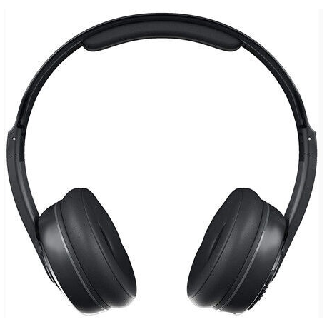 Skullcandy Cassette - Headphones with mic - on-ear - Bluetooth - wireless - black - 0