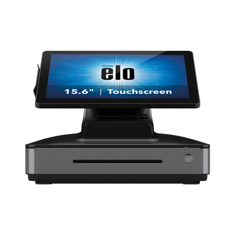 Elo PayPoint Plus - All-in-one - 1 x Snapdragon 2 GHz - RAM 3 GB - SSD 32 GB - GigE - WLAN: 802.11a / b / g / n / ac, Bluetooth 4.1 - Android 8.1 (Oreo) - monitor: LED 15.6" 1920 x 1080 (Full HD) touchscreen - black - 0
