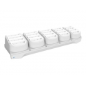 Zebra 4-slot battery charger - Battery charger - output connectors: 4 - for P/N: BTRY-TC2Y-1XMA1-01, BTRY-TC2Y-2XMA1-01