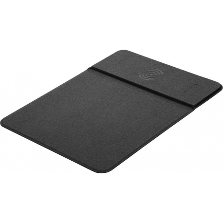 Canyon MP-W5 - Mouse pad - with Qi wireless charger - 5 / 9 V - black - 1