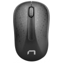 Natec Toucan - Mouse - optical - 3 buttons - wireless - 2.4 GHz - USB wireless receiver - grey, black