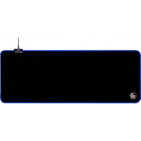 Gembird MP-GAMELED-L - Mouse pad - with LED lights - large - 0