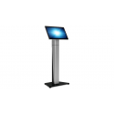 Elo Slim Self-Service Floor Top - Stand - for Monitor - screen size: 15"-27" - for Elo 1502L, 2002L, 2202L, 2402L, 2702L; I-Series ESY15i2, ESY15i5, ESY22i2, ESY22i5