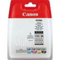 Canon CLI-581 BK / C / M / Y Multi Pack - 4-pack - 5.6 ml - black, yellow, cyan, magenta - original - blister with security - ink tank - for PIXMA TS6251, TS6350, TS6351, TS705, TS8251, TS8252, TS8350, TS8352, TS9550, TS9551
