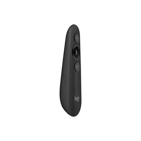 Logitech R500s - Presentation remote control - 3 buttons - graphite - 1