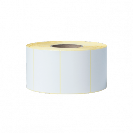 Brother Premium - Semi-glossy - top coated - white - 102 x 74 mm 11600 label(s) (4 roll(s) x 2900) die cut labels - for Brother TJ-4020, 4120; Titan Industrial Printer TJ-4021, 4121, 4420, 4422, 4520, 4522 - 1