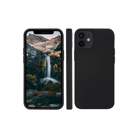 dbramante1928 Greenland - Back cover for mobile phone - snap-on - 100% recycled plastic - night black - slim design - for Apple iPhone 12, 12 Pro - 9