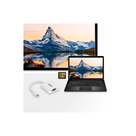 ATEN VC920 - Video converter - Mini DisplayPort - VGA - 2