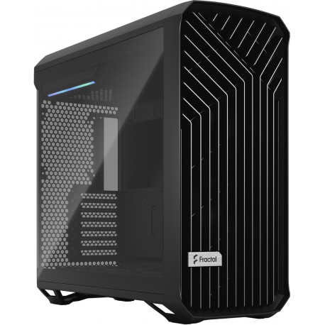 Fractal Design Vector RS - Tower - extended ATX - no power supply (ATX) - blackout - USB/Audio - 0