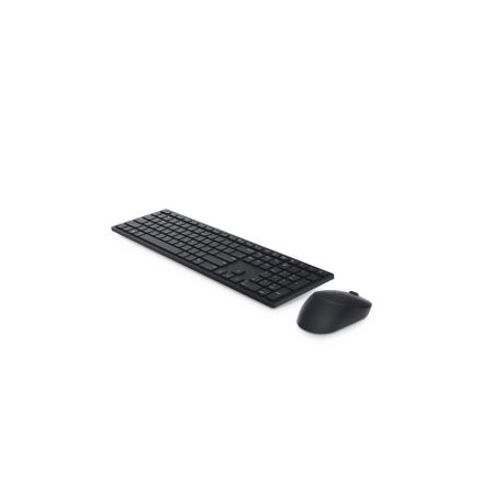 Dell Pro KM5221W - Retail Box - keyboard and mouse set - wireless - 2.4 GHz - QWERTY - US International - black - 1