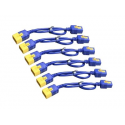 APC - Power cable - IEC 60320 C19 to IEC 60320 C20 - 1.8 m - blue - - for P/N: SMT2200I-AR, SMT2200R2I-AR, SMT3000I-AR, SMT3000R2I-AR, SMX3000HVTUS, SRT10RMXLIX806
