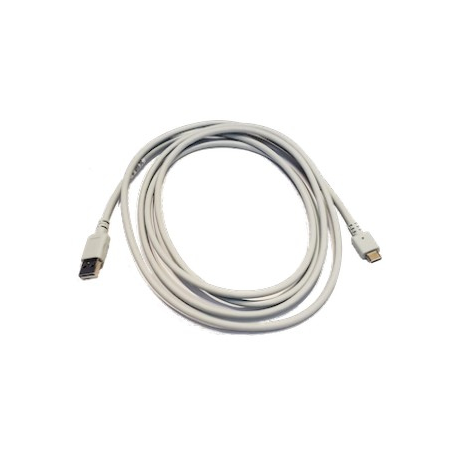 Zebra - USB cable - USB-C (M) to USB (M) - 2.1 m - white - for P / N: CR6080-PC100FBWW - 0
