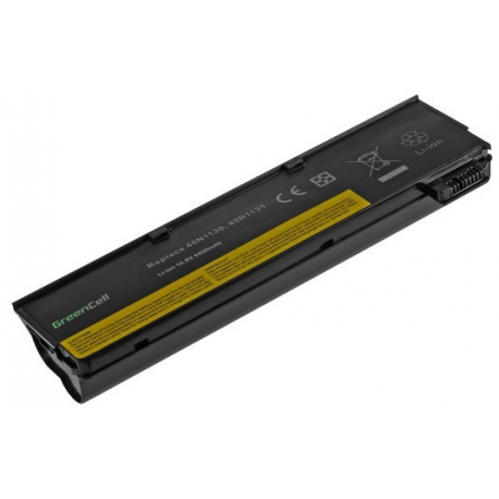Green Cell - Laptop battery (equivalent to: Lenovo 0C52861) - Lithium Ion - 6-cell - 4400 mAh - black - for ThinkPad L450; L460; L470; P50s; T440; T440s; T450; T450s; T460; T460p; T470p; T550; T560; W550s; X240; X250; X260; X270 - 1