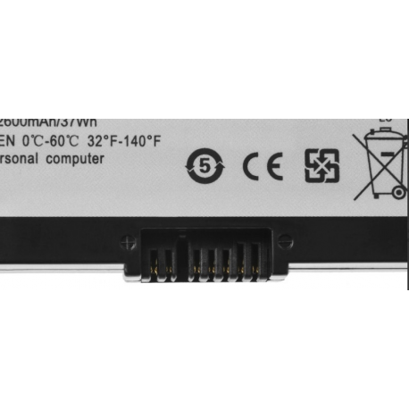 Green Cell PRO - Laptop battery (equivalent to: Lenovo L13L4A01, Lenovo L13M4A01, Lenovo L13S4A01) - Lithium Ion - 4-cell - 2600 mAh - black - for Lenovo B50-30; B50-45; B50-70; B50-80; B51-80; E50-80 - 3