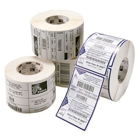 Zebra Z-Ultimate 3000T - Polyester - glossy - permanent acrylic adhesive - coated - 5.8 mil - white - 15 x 20 mm 120240 label(s) (12 roll(s) x 10020) labels - for Zebra 110, 140, ZT220, ZT230, ZT410, ZT420, ZT510, ZT610, ZT620; ZT400 Series - 0