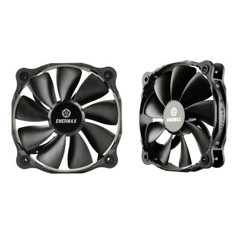 Enermax ETS-T50 AXE - Silent Edition - processor cooler - (for: LGA775, LGA1156, AM2, AM2+, LGA1366, AM3, LGA1155, AM3+, FM1, FM2, LGA1150, FM2+, LGA1151, LGA2011-3 (Square ILM), AM4, LGA2066) - aluminium and copper - 140 mm - black - 6