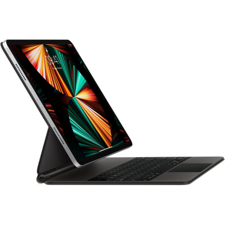 Apple Magic Keyboard - Keyboard and folio case - with trackpad - backlit - Apple Smart connector - QWERTY - Russian - black - for 12.9-inch iPad Pro (3rd generation, 4th generation, 5th generation) - 2