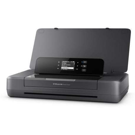 HP Officejet 200 Mobile Printer - Printer - colour - ink-jet - A4/Legal - 1200 x 1200 dpi - up to 20 ppm (mono) / up to 19 ppm (colour) - capacity: 50 sheets - USB 2.0, USB host, Wi-Fi - 7