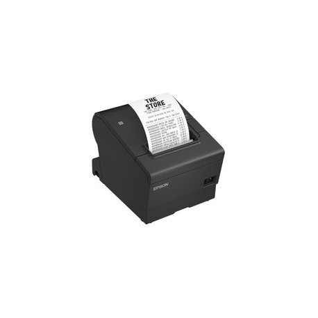 Epson TM T88VII (112) - Receipt printer - thermal line - Roll (7.95 cm) - 180 x 180 dpi - up to 500 mm / sec - USB 2.0, LAN, serial, USB 2.0 host - cutter - black - 4