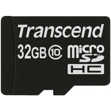 Transcend Premium - Flash memory card - 32 GB - Class 10 - 200x - microSDHC - 0