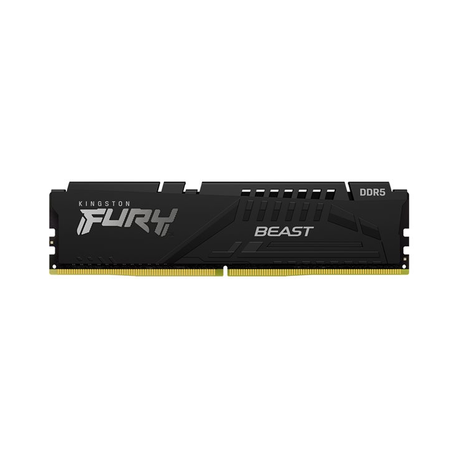 Kingston FURY Beast - DDR5 - kit - 32 GB: 2 x 16 GB - DIMM 288-pin - 5600 MHz / PC5-44800 - CL40 - 1.25 V - unbuffered - on-die ECC - black - 0