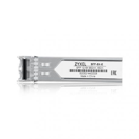 Zyxel SFP-SX-E - SFP (mini-GBIC) transceiver module - GigE - 1000Base-SX - LC multi-mode - up to 550 m - 850 nm (pack of 10) - 1