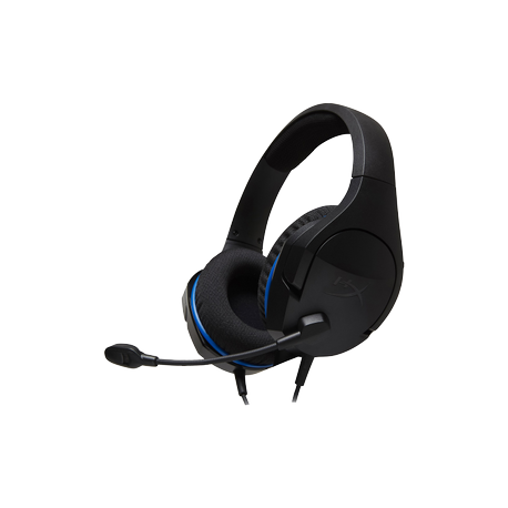 HyperX Cloud Stinger Core - Gaming - Headset - full size - wired - 3.5 mm jack - black, blue - for Sony PlayStation 4, Sony PlayStation 5 - 0