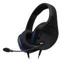 HyperX Cloud Stinger Core - Gaming - Headset - full size - wired - 3.5 mm jack - black, blue - for Sony PlayStation 4, Sony PlayStation 5