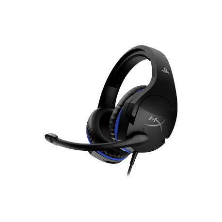 HyperX Cloud Stinger - Gaming - headset - full size - wired - 3.5 mm jack - black, blue - for Sony PlayStation 4, Sony PlayStation 5 - 0