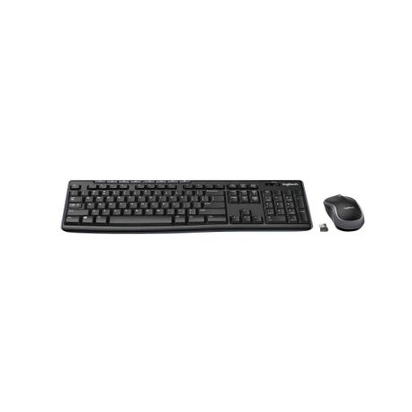 Logitech MK270 Wireless Combo - Keyboard and mouse set - wireless - 2.4 GHz - US International - 1