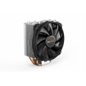 be quiet! Shadow Rock Slim 2 - Processor cooler - (for: LGA1155, AM3+, LGA1150, LGA1151, LGA2011-3 (Square ILM), AM4, LGA2066, LGA1200) - aluminium - 135 mm - black