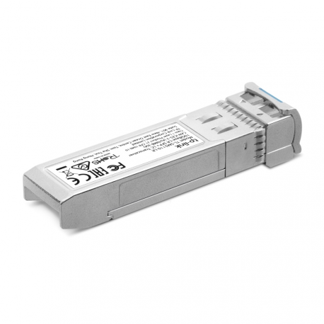 TP-Link TL-SM5110-LR V1 - SFP+ transceiver module - 10 GigE - 10GBase-LR - LC single-mode - up to 10 km - 1310 nm - for JetStream TL-SG3428X, TL-SG3428XMP - 1