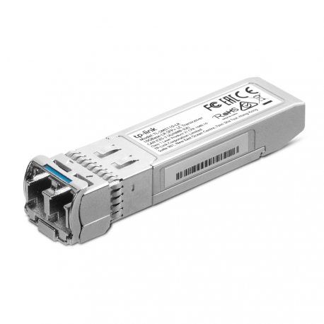 TP-Link TL-SM5110-LR V1 - SFP+ transceiver module - 10 GigE - 10GBase-LR - LC single-mode - up to 10 km - 1310 nm - for JetStream TL-SG3428X, TL-SG3428XMP - 4