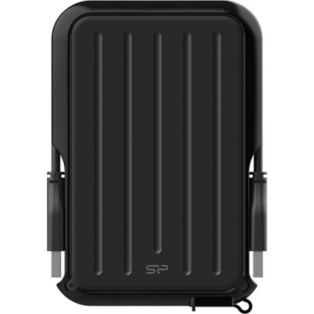 SILICON POWER Armor A66 - Hard drive - 1 TB - external (portable) - 2.5" - USB 3.2 Gen 1 - black - 1