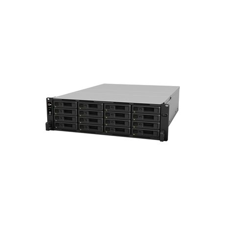 Synology RackStation RS4021xs+ - NAS server - 16 bays - rack-mountable - SATA 6Gb / s - RAID 0, 1, 5, 6, 10, JBOD, 5 hot spare, 6 hot spare, 10 hot spare, 1 hot spare, RAID F1, F1 hot spare - RAM 16 GB - Gigabit Ethernet  /  10 Gigabit Ethernet - iSCSI support - 3U - 0
