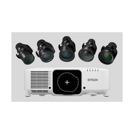 Epson EB-PU1008W - 3LCD projector - 8500 lumens (white) - 8500 lumens (colour) - WUXGA (1920 x 1200) - 16:10 - 1080p - LAN - white - 3