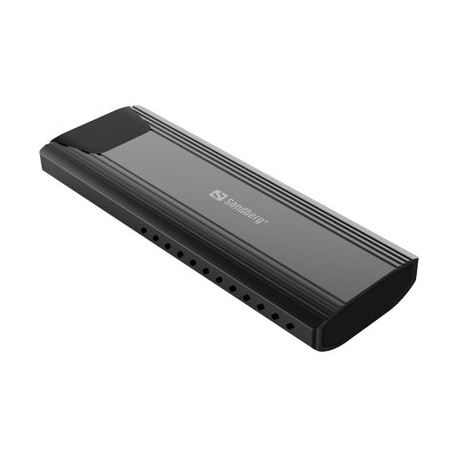 Sandberg - Storage enclosure - M.2 - M.2 NVMe Card - USB 3.2 (Gen 2) - 1