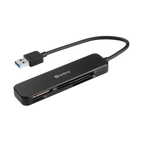 Sandberg - Card reader (MS, MMC, SD, TransFlash, microSD, SDHC, SDXC) - USB 3.0 - 0
