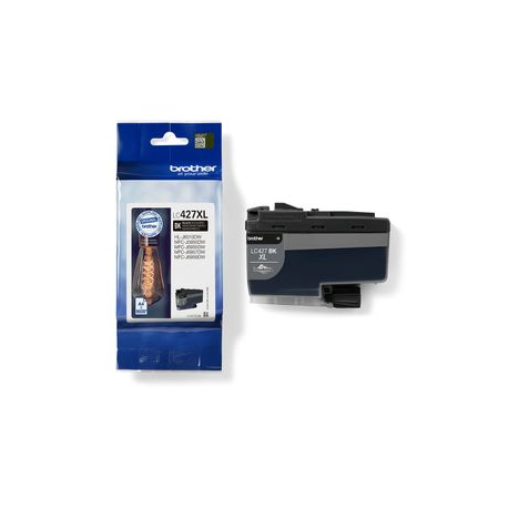 Brother LC427XLBK - High capacity - black - original - ink cartridge - for Brother MFC-J4335, MFC-J4340, MFC-J4345, MFC-J4440, MFC-J4535, MFC-J4540 - 1