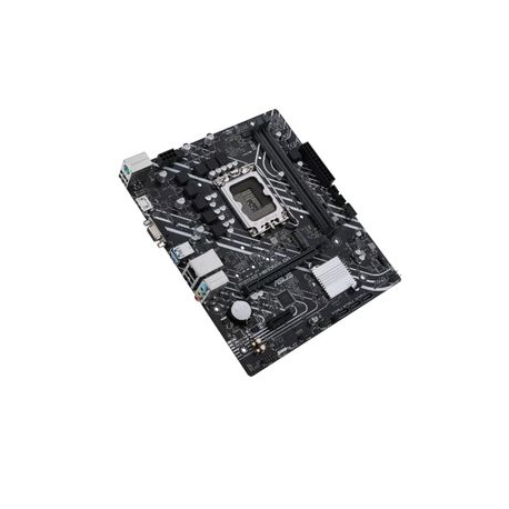 ASUS PRIME H610M-K D4 - Motherboard - micro ATX - LGA1700 Socket - H610 Chipset - USB 3.2 Gen 1, USB 3.2 Gen 2 - Gigabit LAN - onboard graphics (CPU required) - HD Audio (8-channel) - 3
